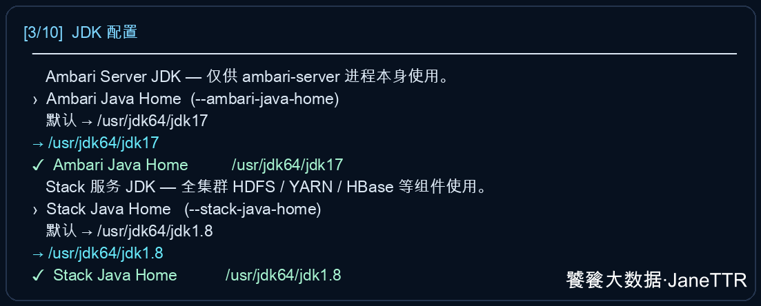 Step9-5 ambari-plus setup JDK 配置
