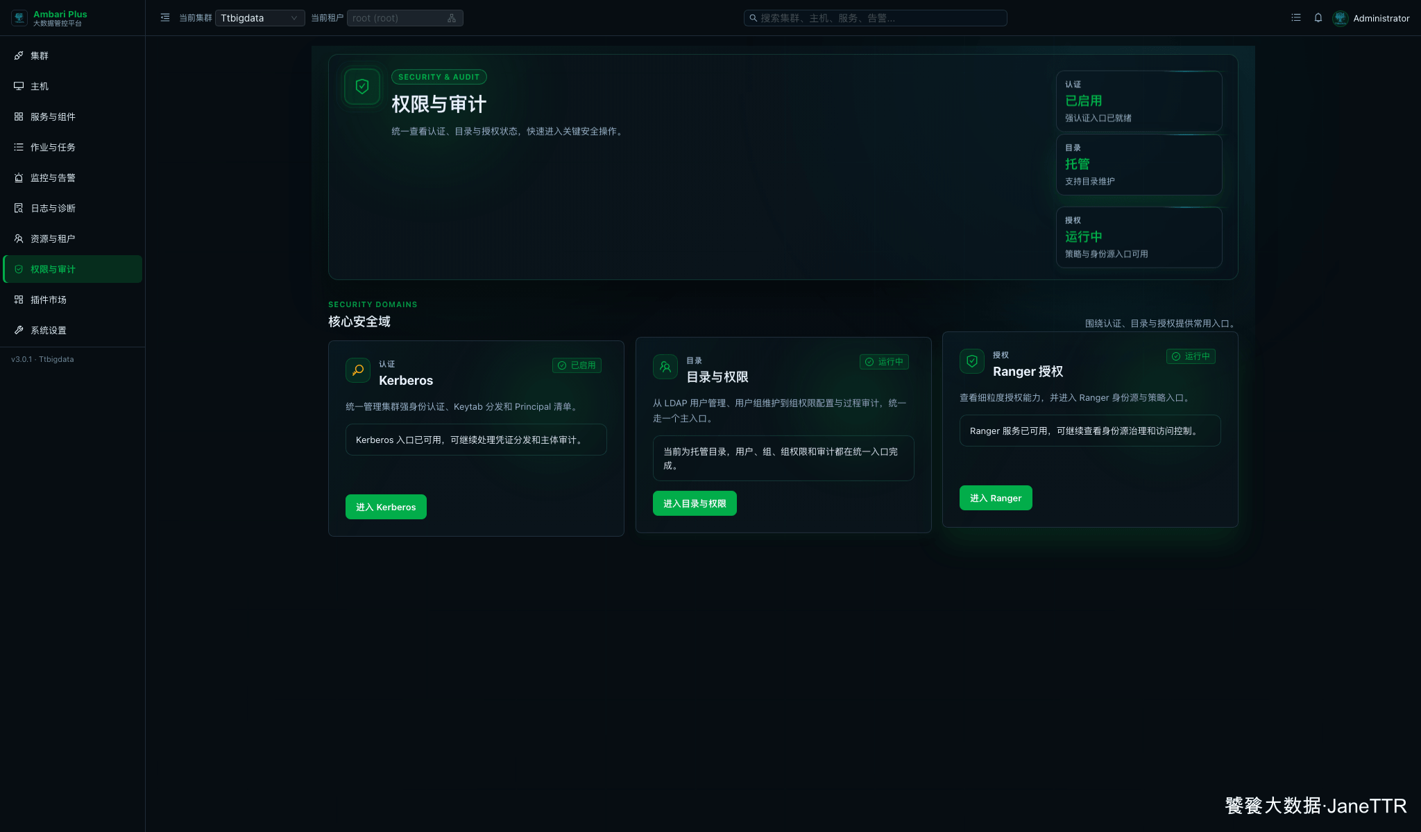 权限与审计接入完成
