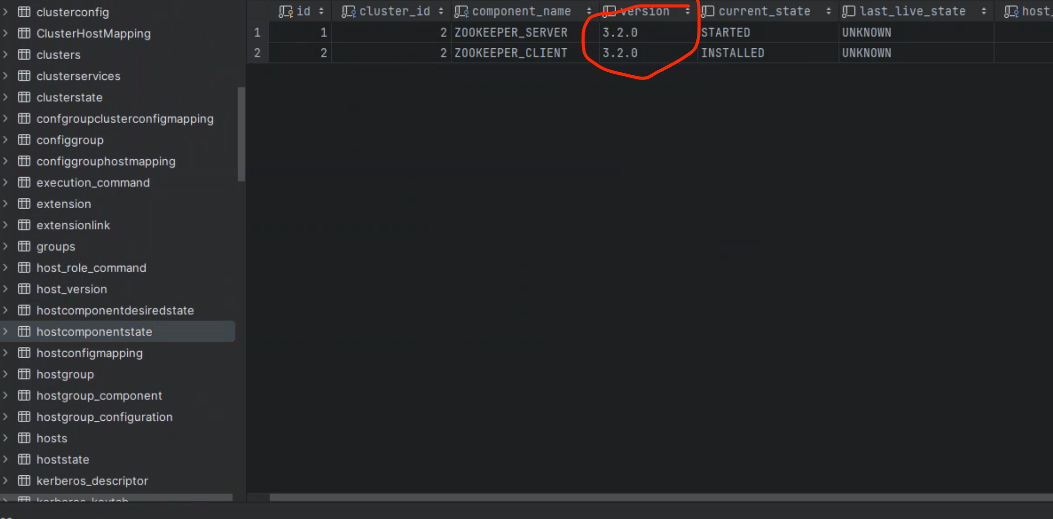 hostcomponentstate 版本影响