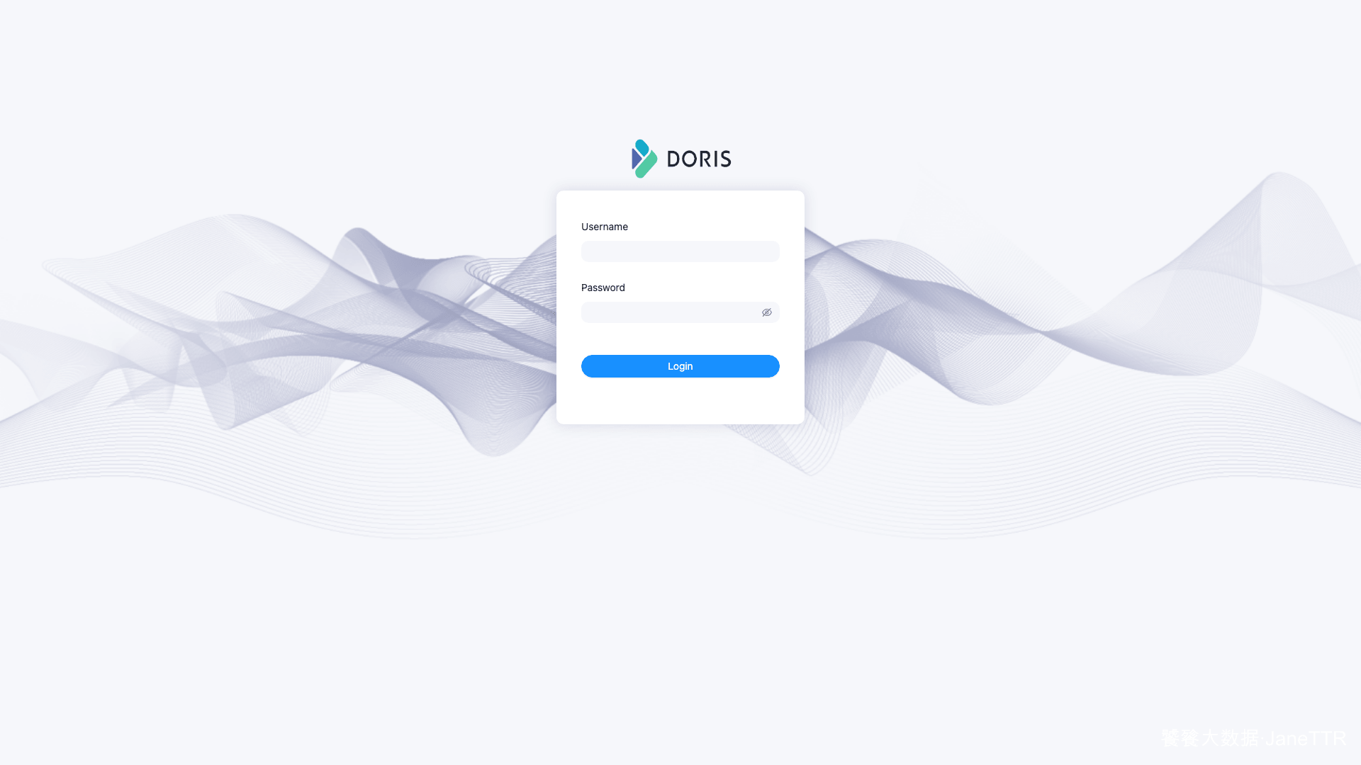Doris FE Web 登录页